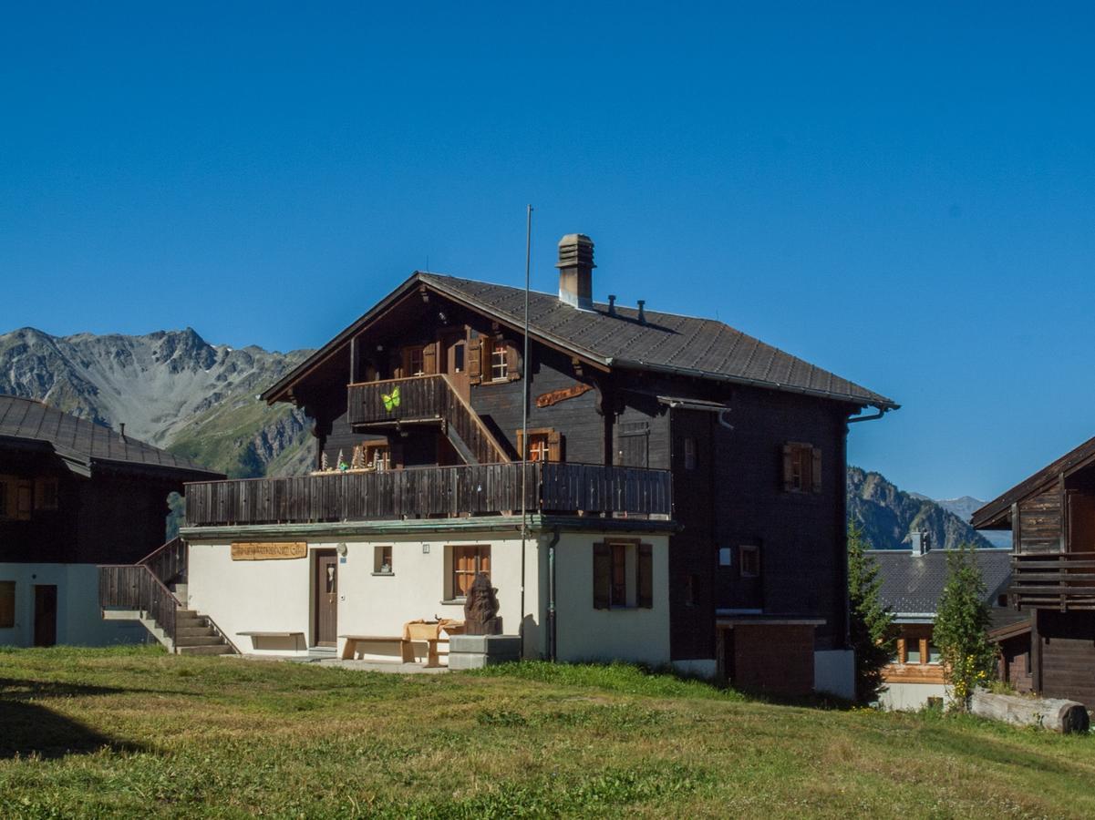 Gruppenhaus Im Walliser Alpstyle Rosswald Екстериор снимка