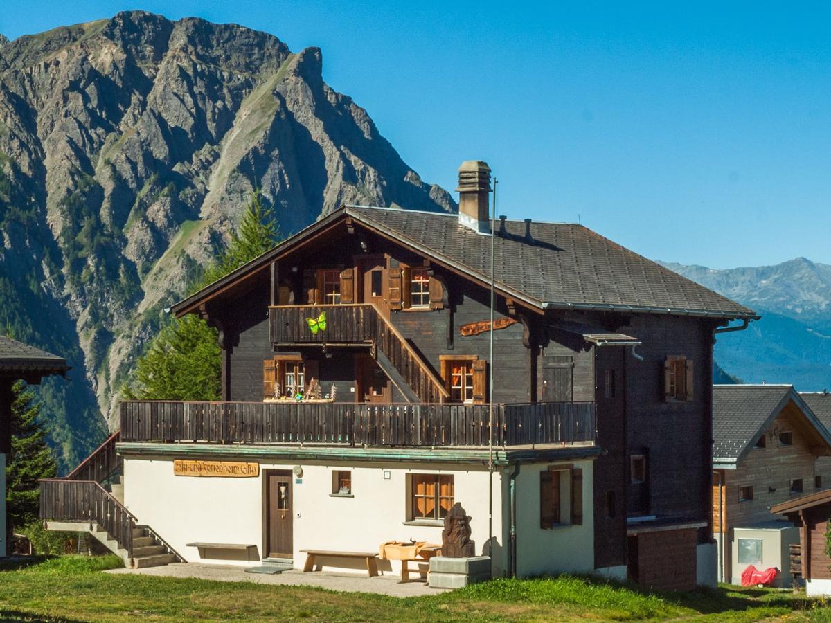 Gruppenhaus Im Walliser Alpstyle Rosswald Екстериор снимка